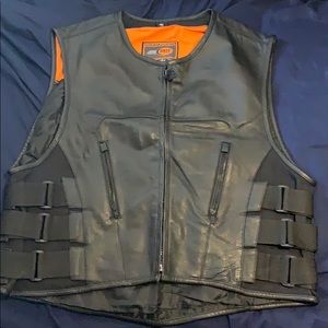 Black Leather Biker Jacket